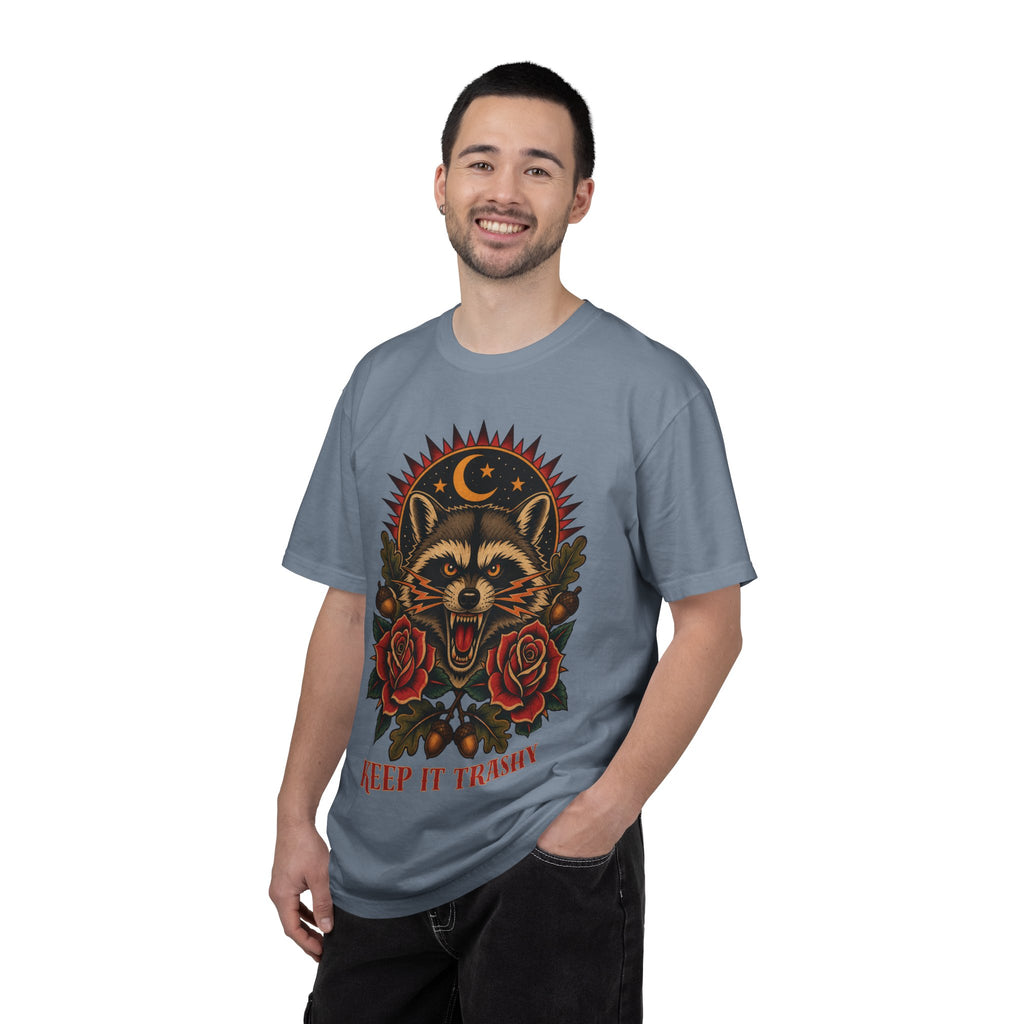 Keep It Trashy Raccoon Flash T-Shirt