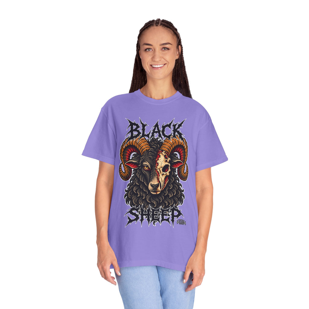 Black Sheep Tattoo Flash T-Shirt