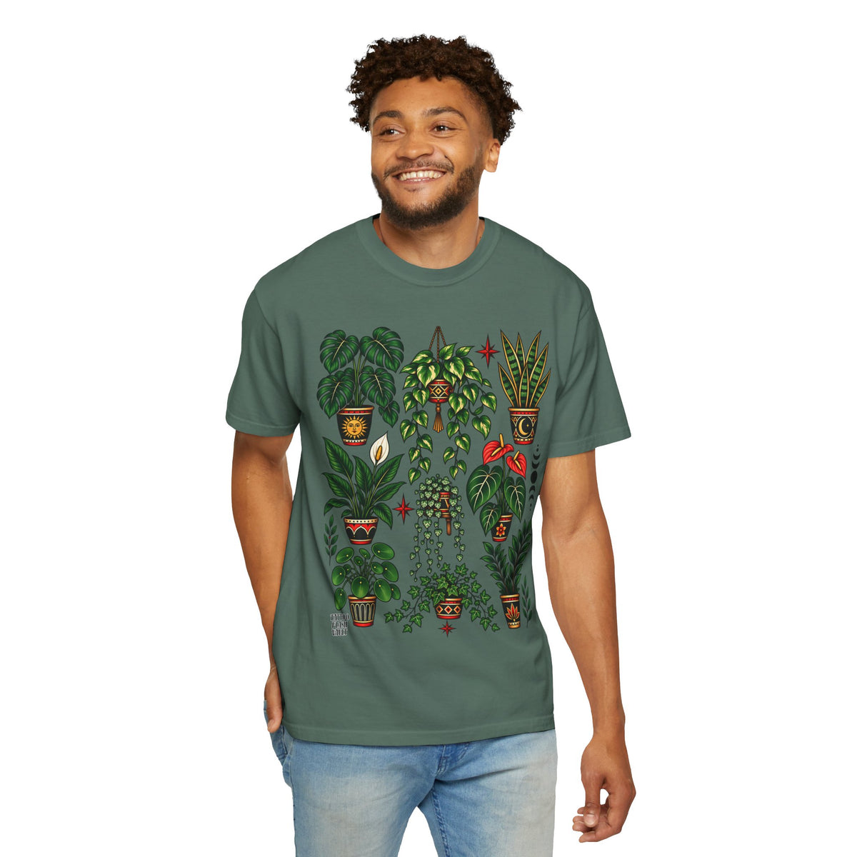 Houseplant Tattoo Flash T-Shirt