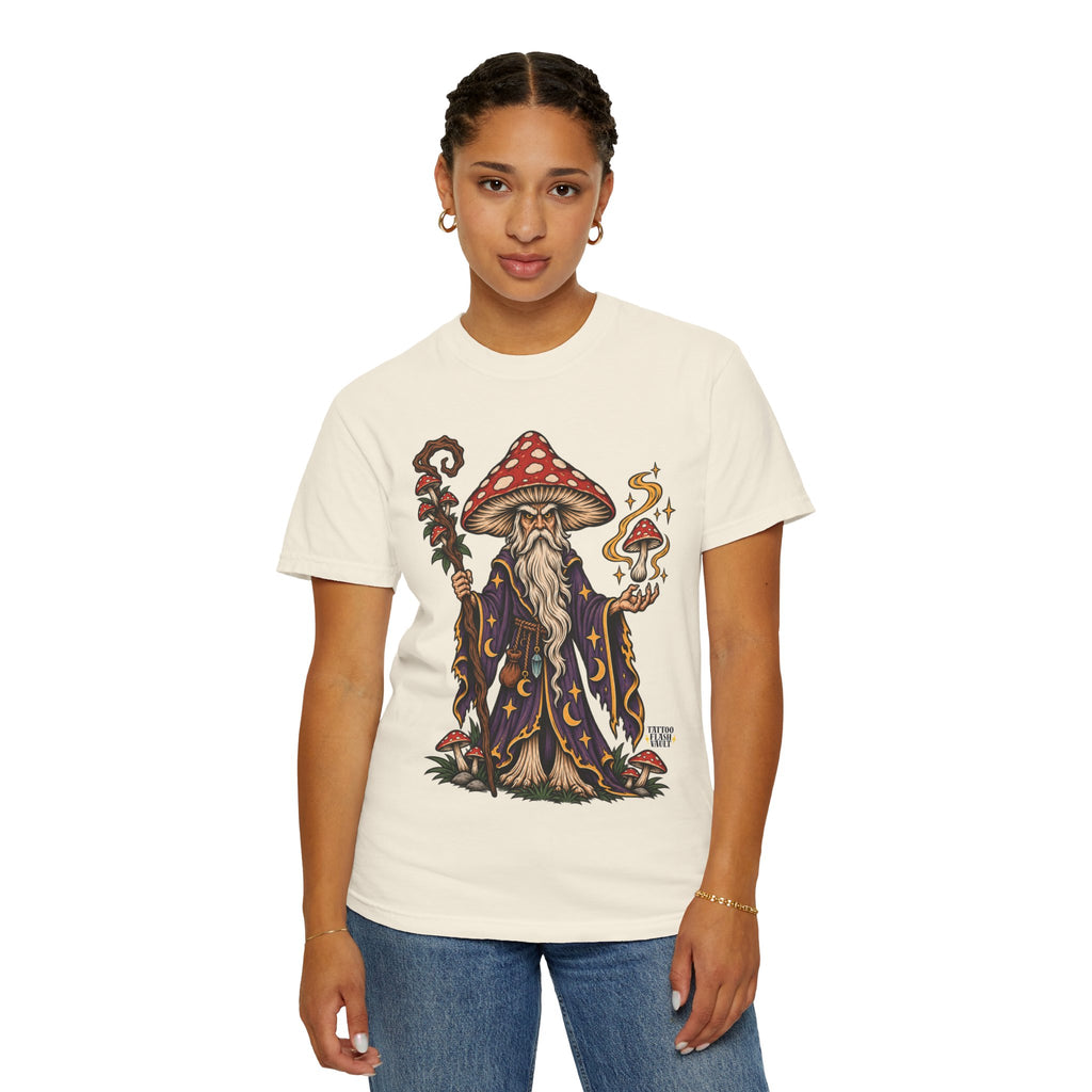 Amanita Mushroom Wizard T-Shirt