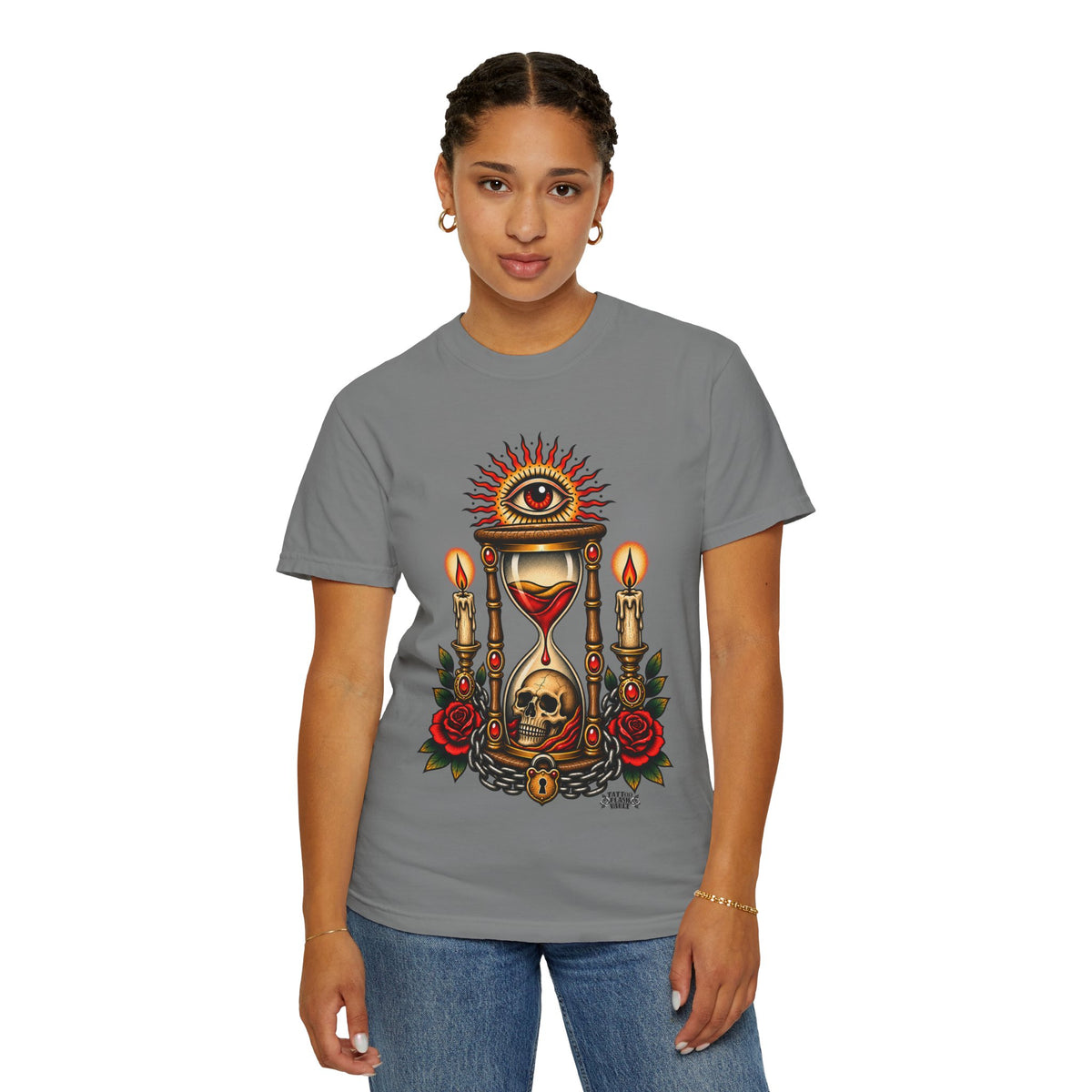 Hourglass Tattoo Flash T Shirt