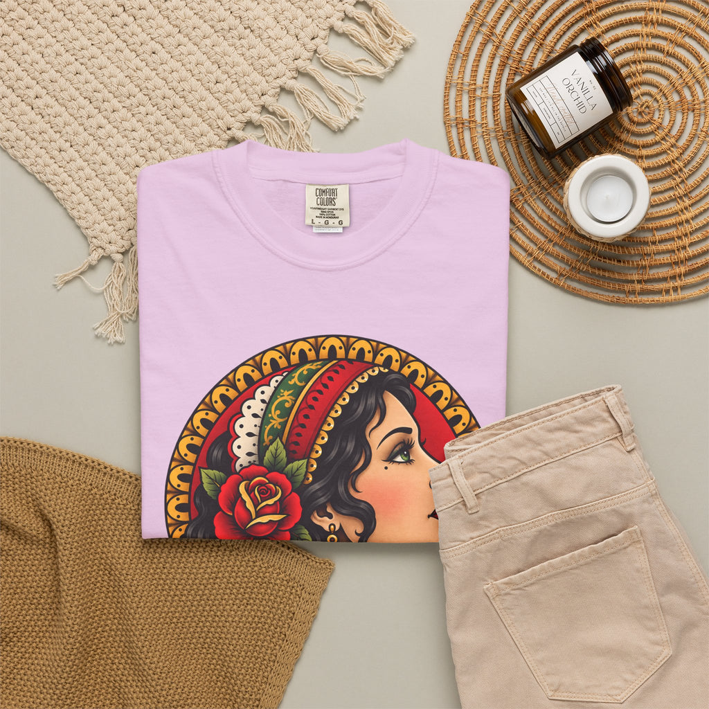Esmeralda Gypsy Tattoo Flash T shirt