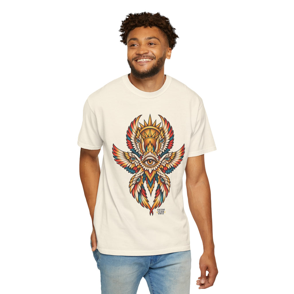 Seraphim Biblically Accurate Angel Tattoo Flash Sheet T-Shirt