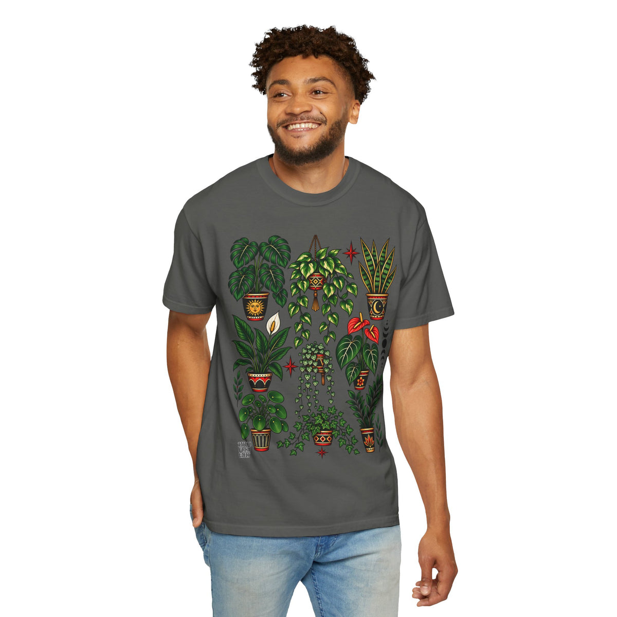 Houseplant Tattoo Flash T-Shirt