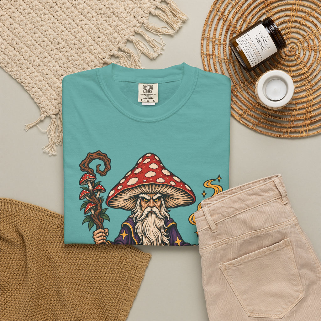 Amanita Mushroom Wizard T-Shirt