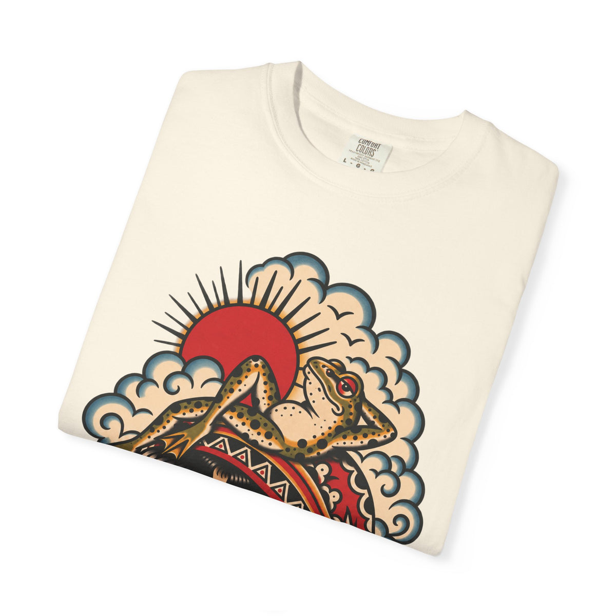 Frog & Lady of The Lake Tattoo Flash T-Shirt