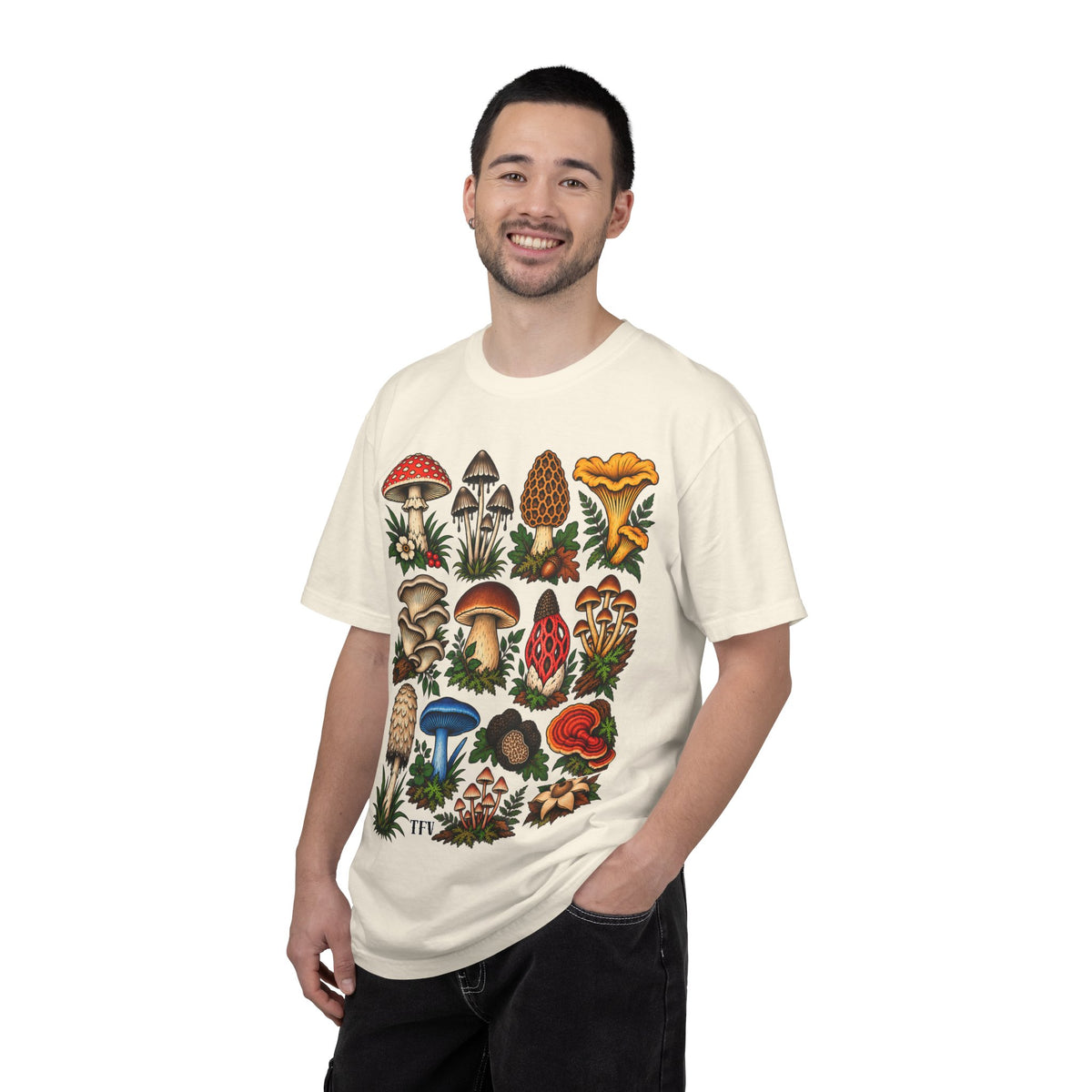 Mushroom Tattoo Flash T-Shirt