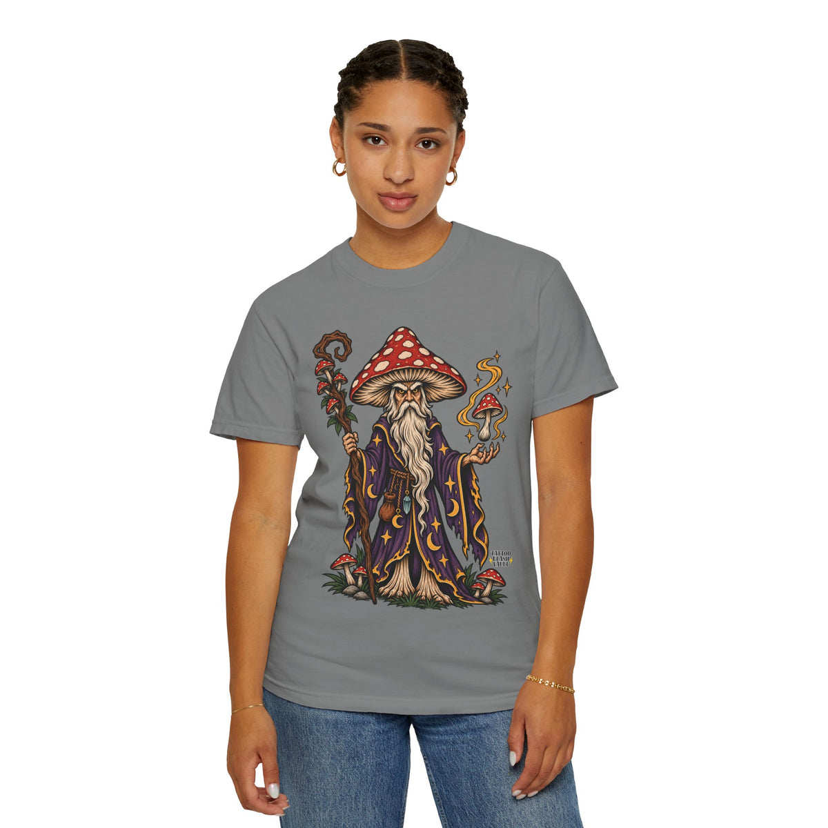 Amanita Mushroom Wizard T-Shirt