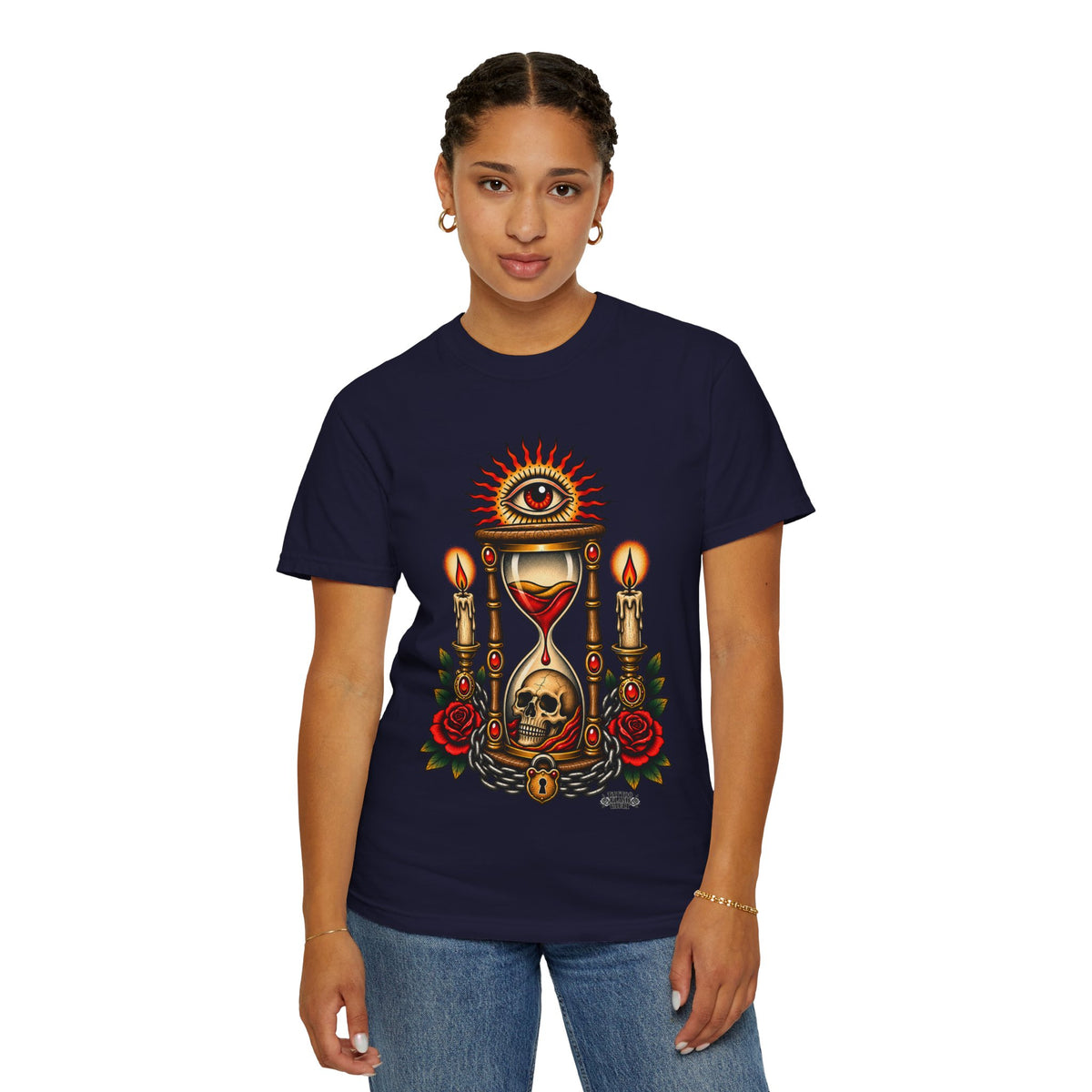Hourglass Tattoo Flash T Shirt