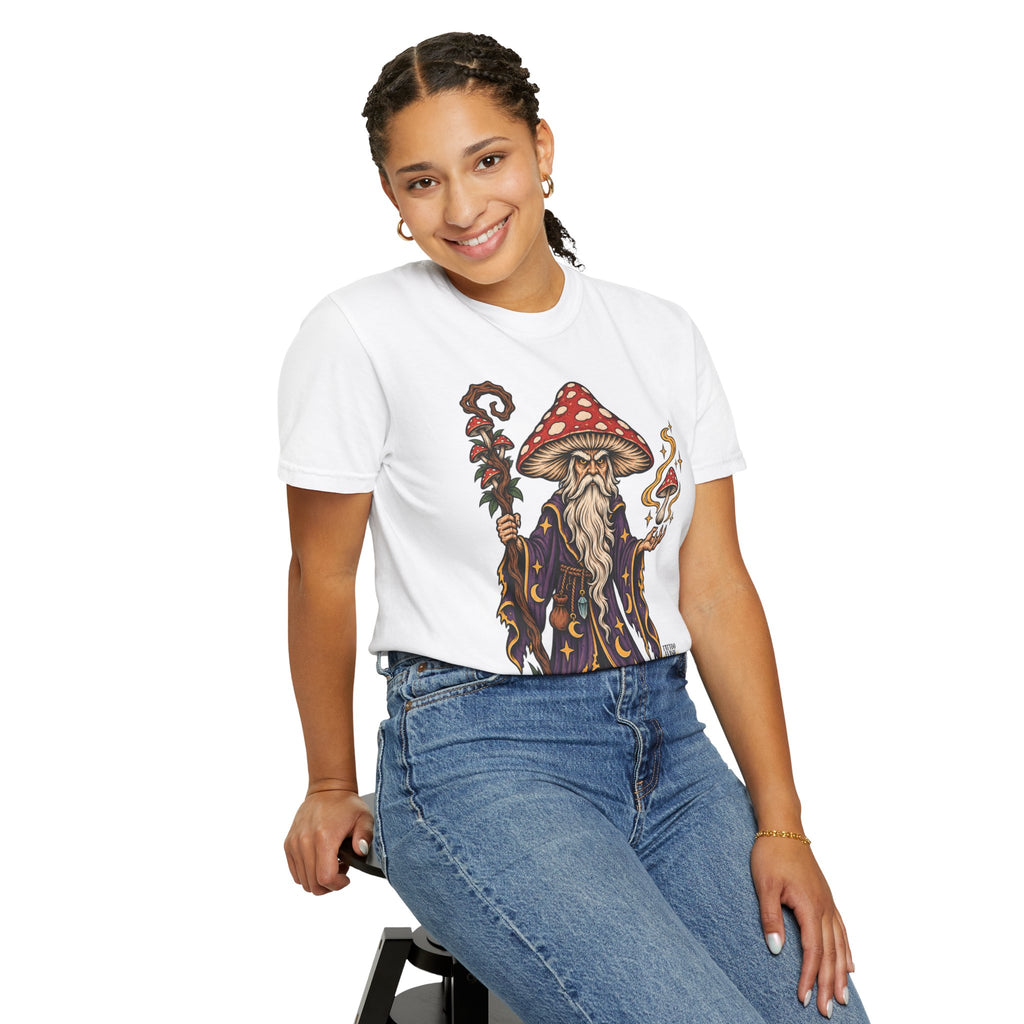 Amanita Mushroom Wizard T-Shirt
