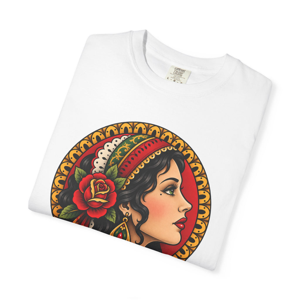 Esmeralda Gypsy Tattoo Flash T shirt