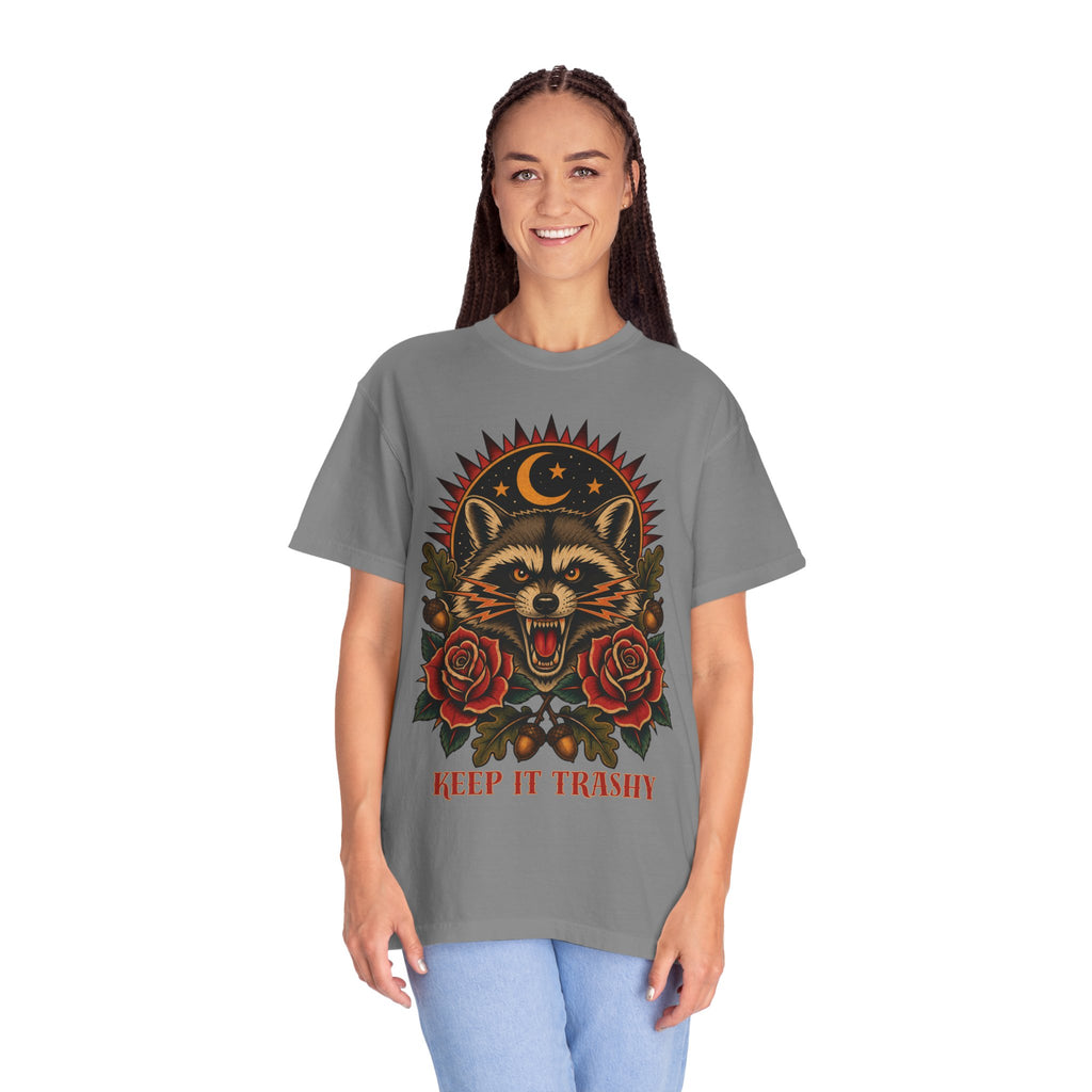 Keep It Trashy Raccoon Flash T-Shirt