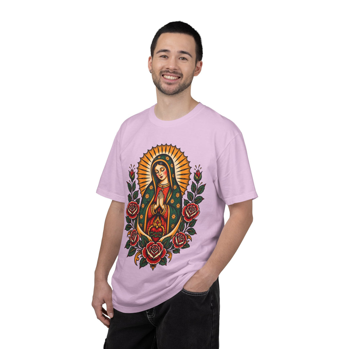 Our Lady of Guadalupe Tattoo Flash T-Shirt