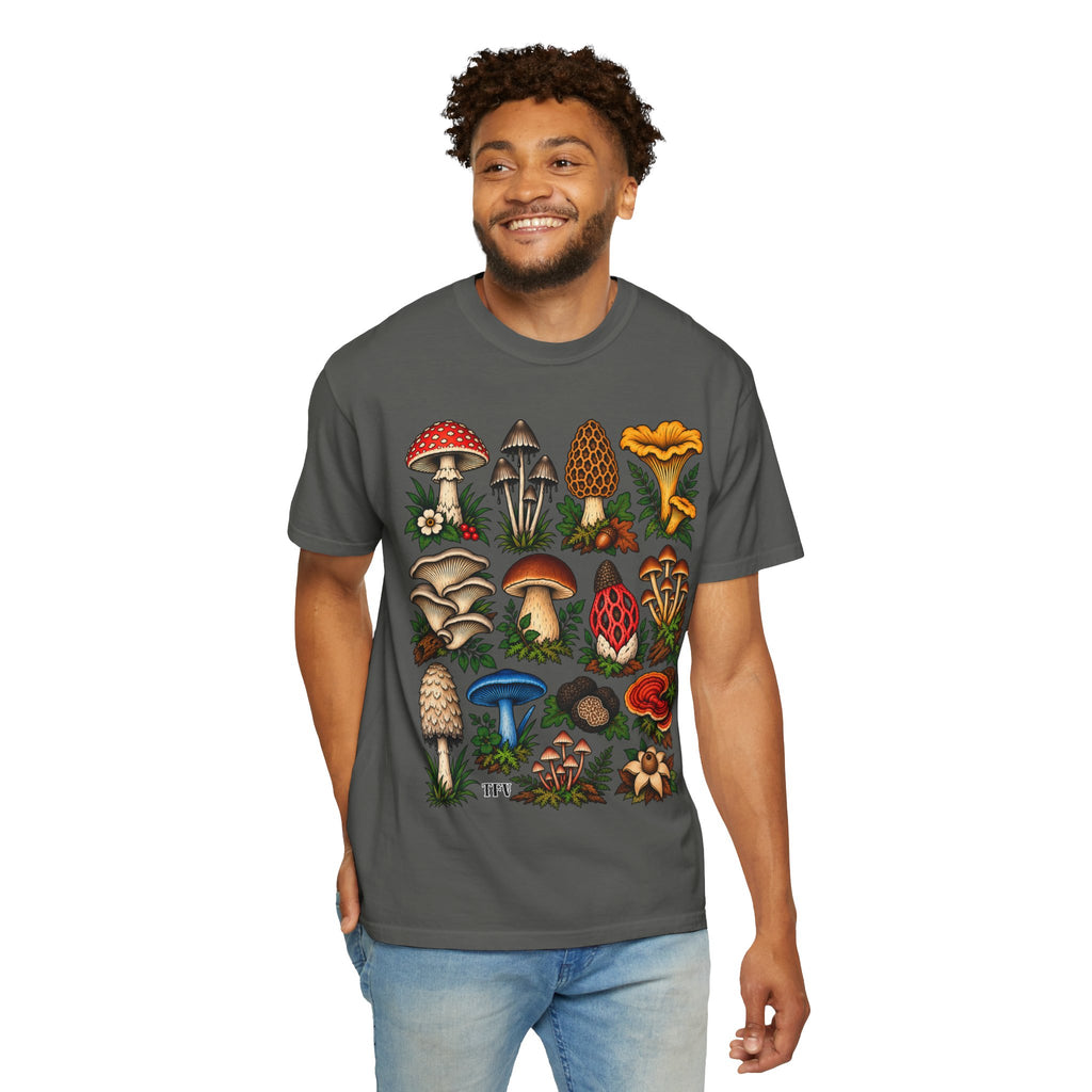 Mushroom Tattoo Flash T-Shirt