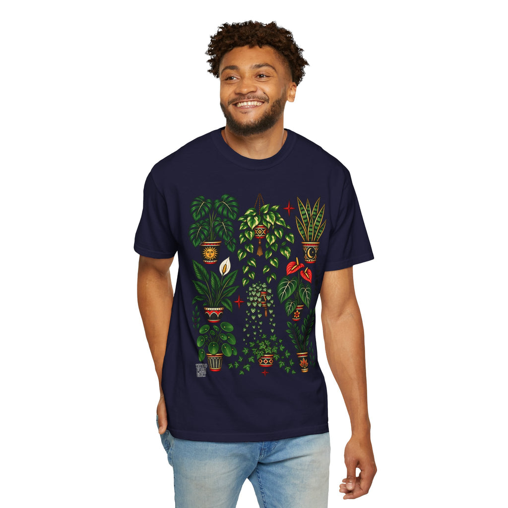 Houseplant Tattoo Flash T-Shirt