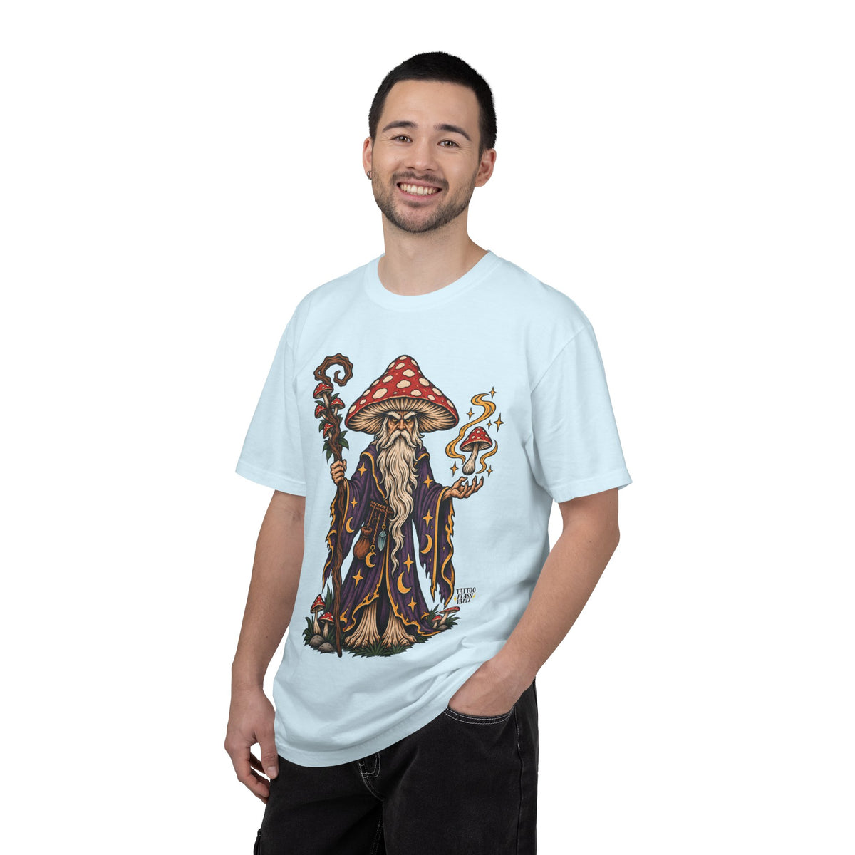 Amanita Mushroom Wizard T-Shirt