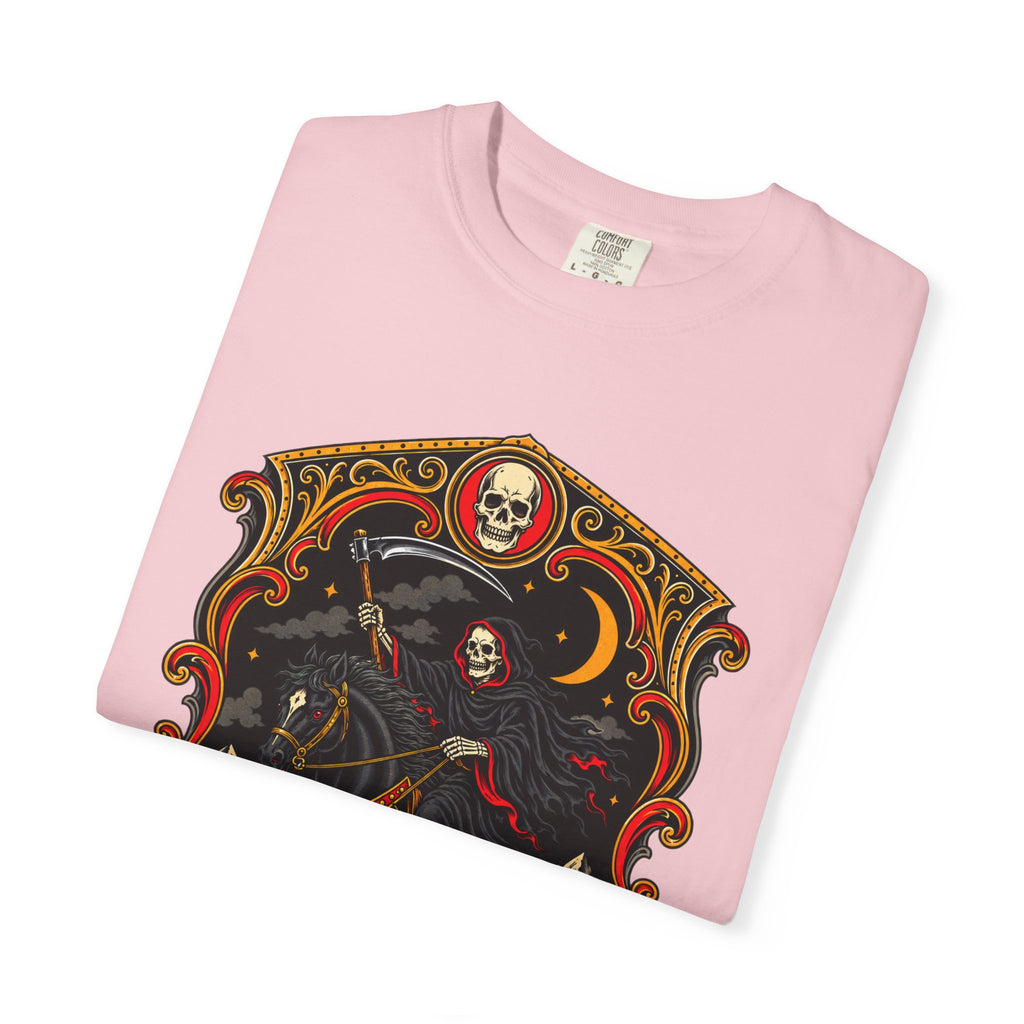 Grim Reaper Horseman Tattoo Flash T-Shirt