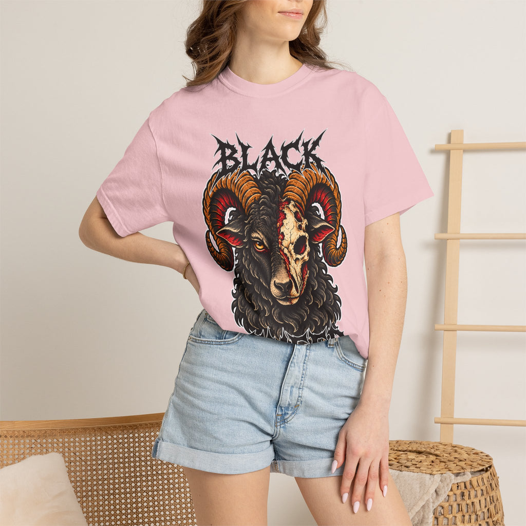 Black Sheep Tattoo Flash T-Shirt