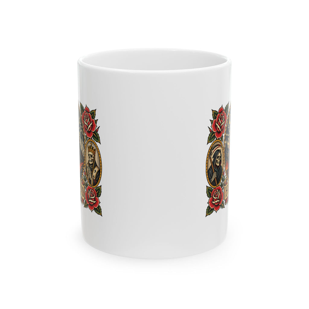 Hellbound Train Tattoo Flash Coffee Mug (11oz & 15oz)