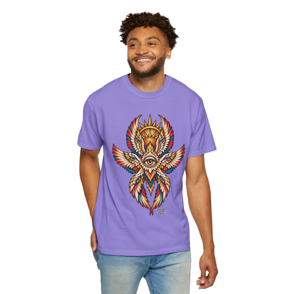 Seraphim Biblically Accurate Angel Tattoo Flash Sheet T-Shirt