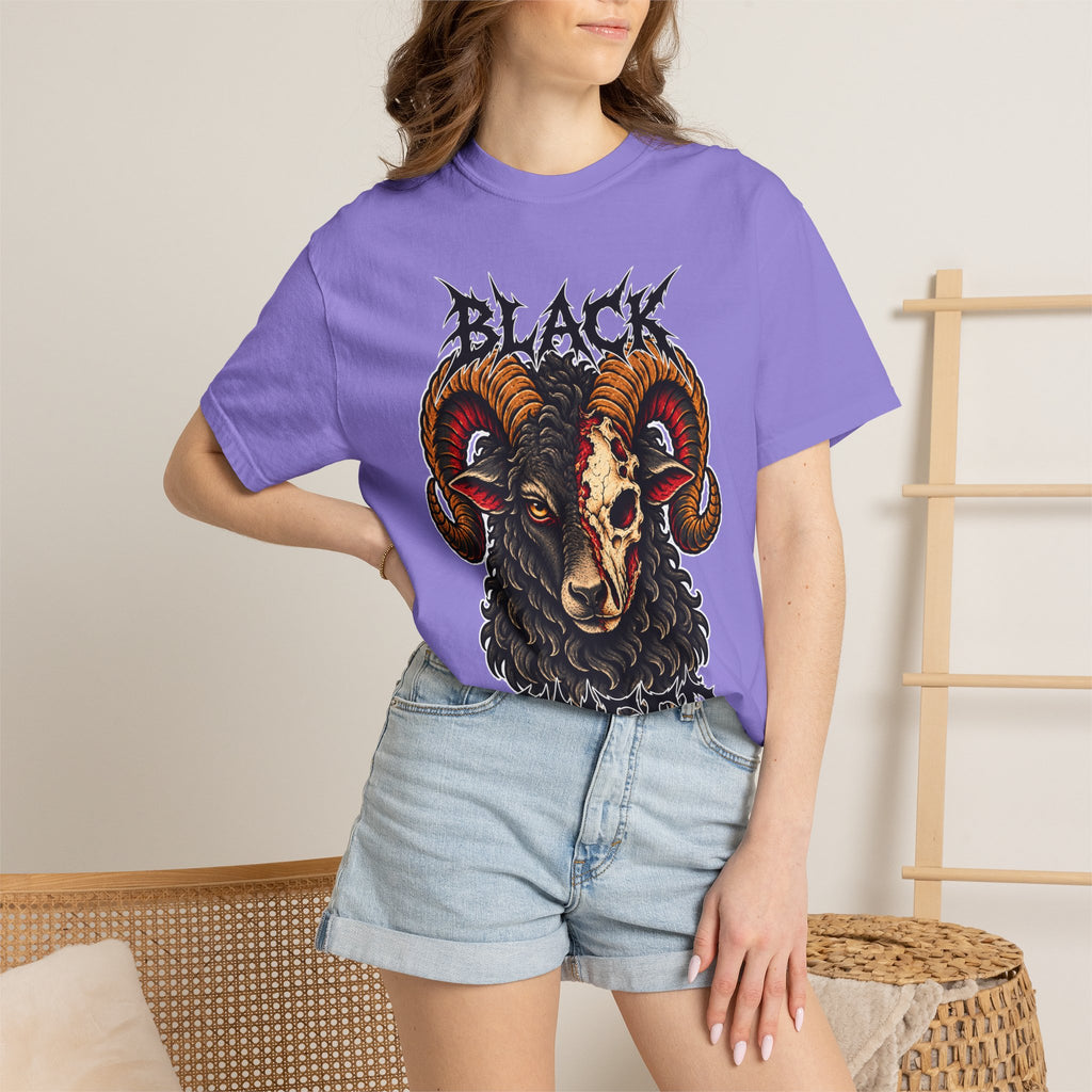 Black Sheep Tattoo Flash T-Shirt