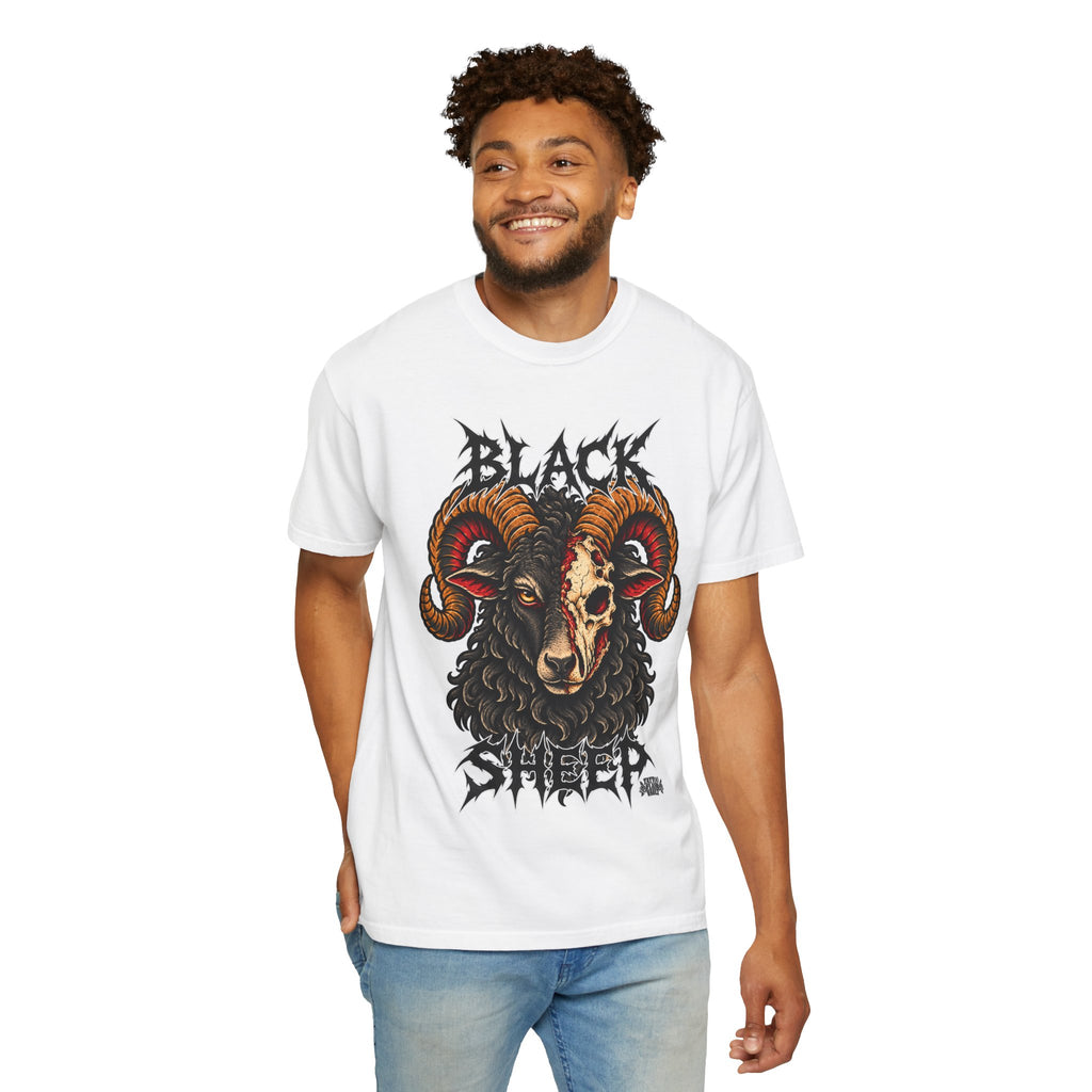 Black Sheep Tattoo Flash T-Shirt