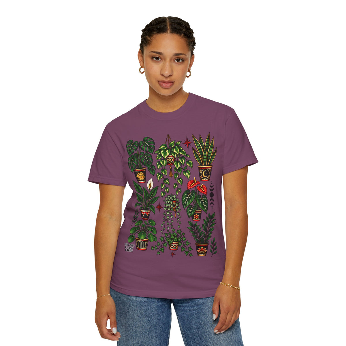Houseplant Tattoo Flash T-Shirt