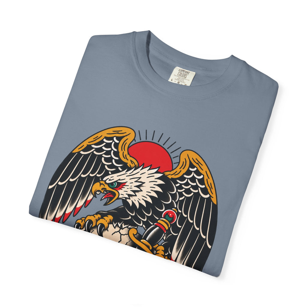 American Traditional Eagle & Skull Tattoo Flash T-Shirt