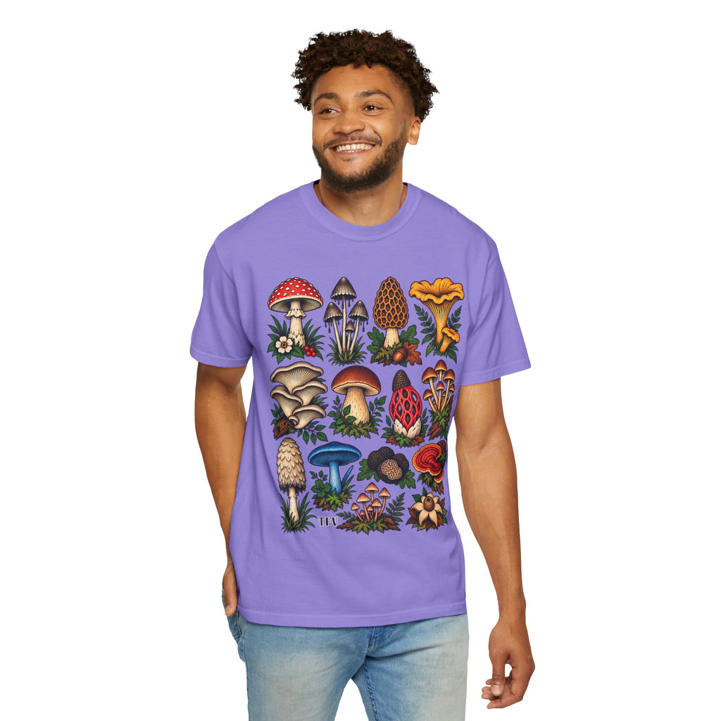 Mushroom Tattoo Flash T-Shirt