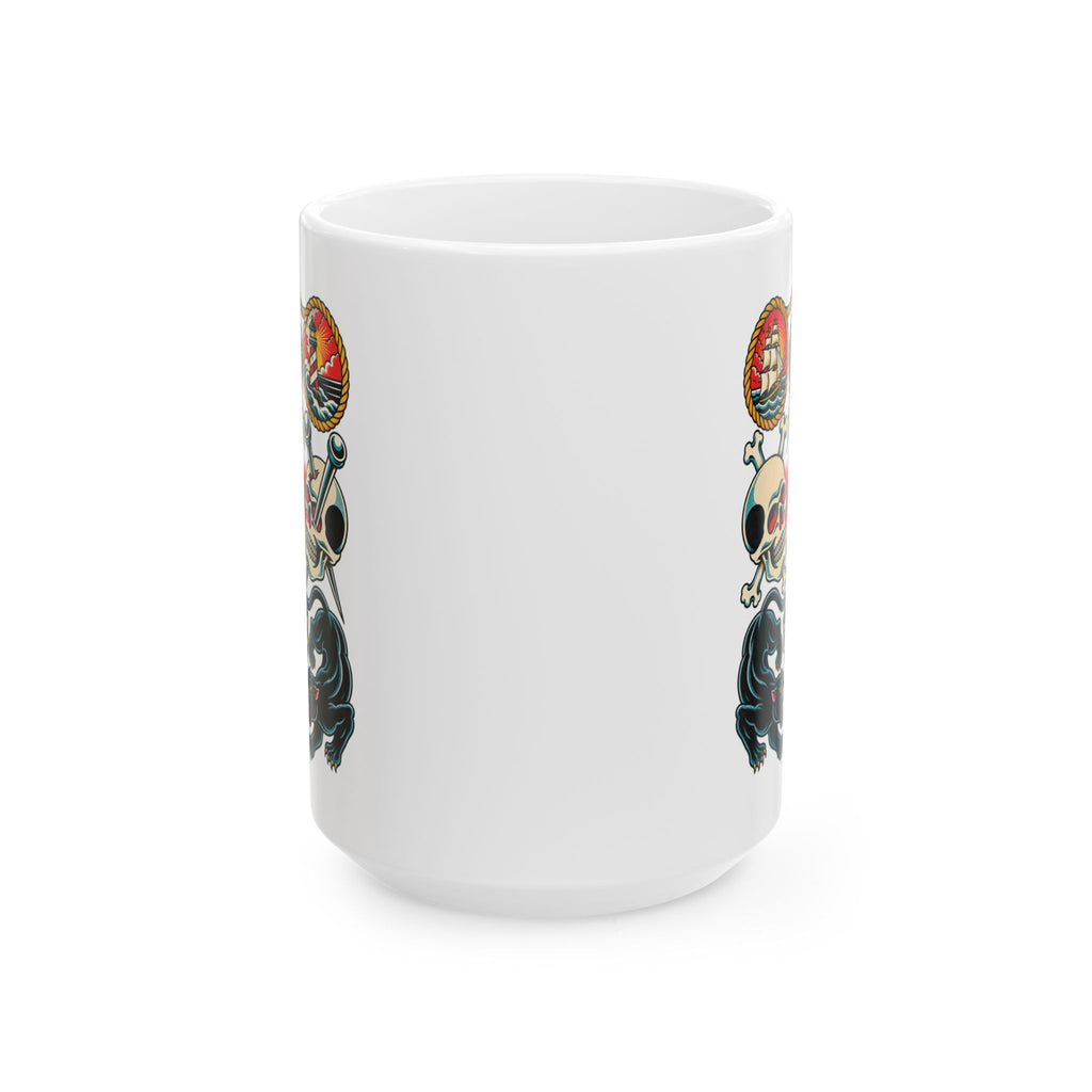 Fearless Flash Sheet Tattoo Flash Coffee Mug (11oz & 15oz)