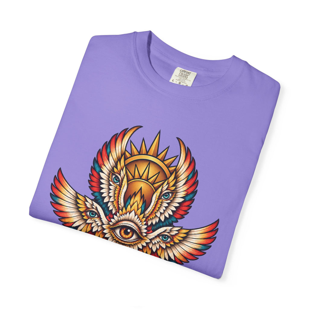 Seraphim Biblically Accurate Angel Tattoo Flash Sheet T-Shirt