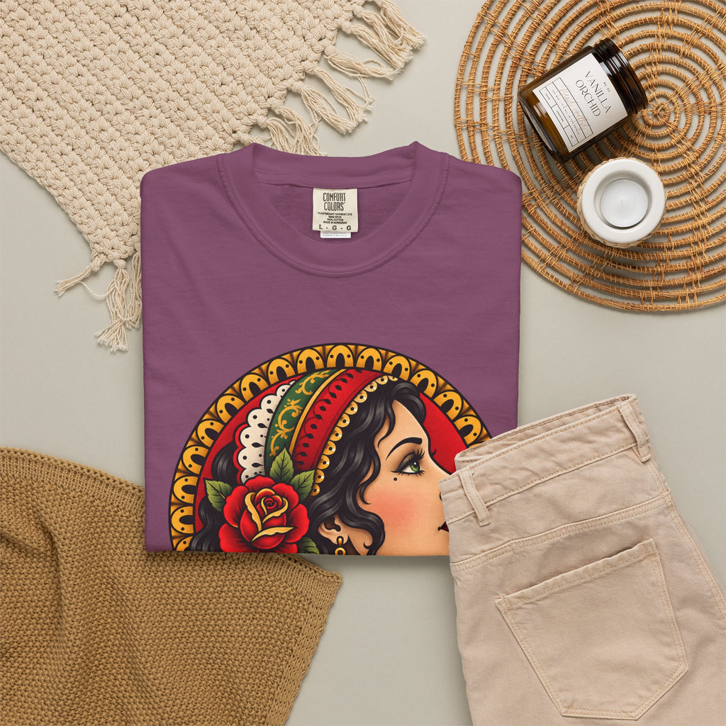 Esmeralda Gypsy Tattoo Flash T shirt