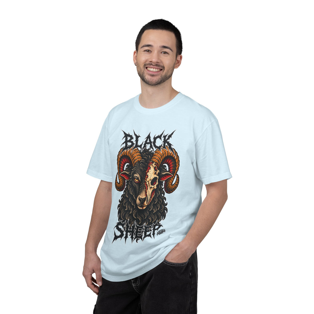 Black Sheep Tattoo Flash T-Shirt