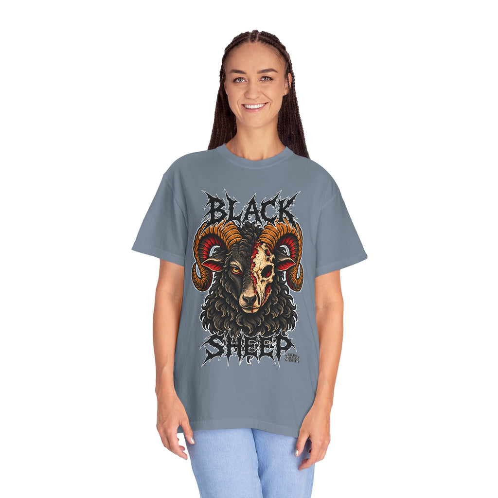 Black Sheep Tattoo Flash T-Shirt