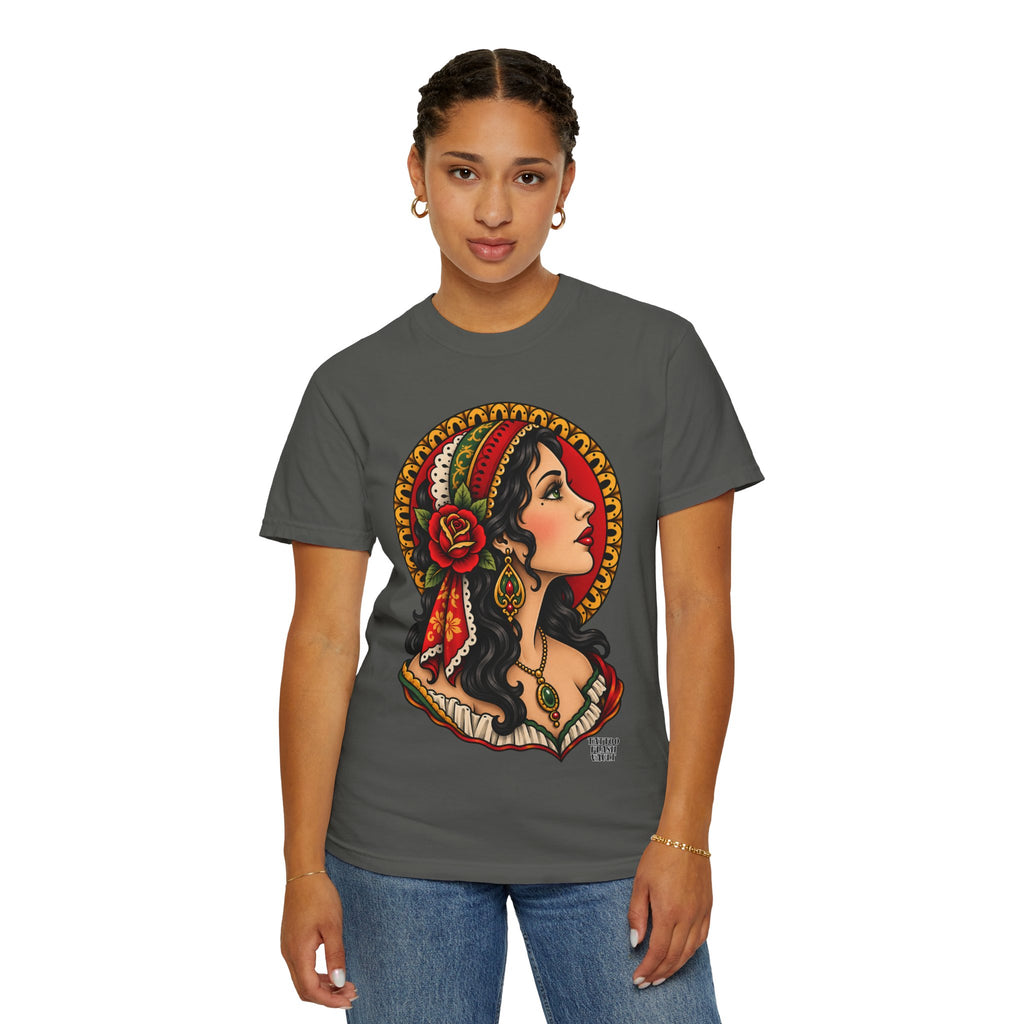 Esmeralda Gypsy Tattoo Flash T shirt