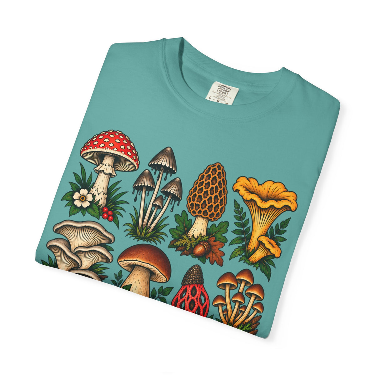 Mushroom Tattoo Flash T-Shirt