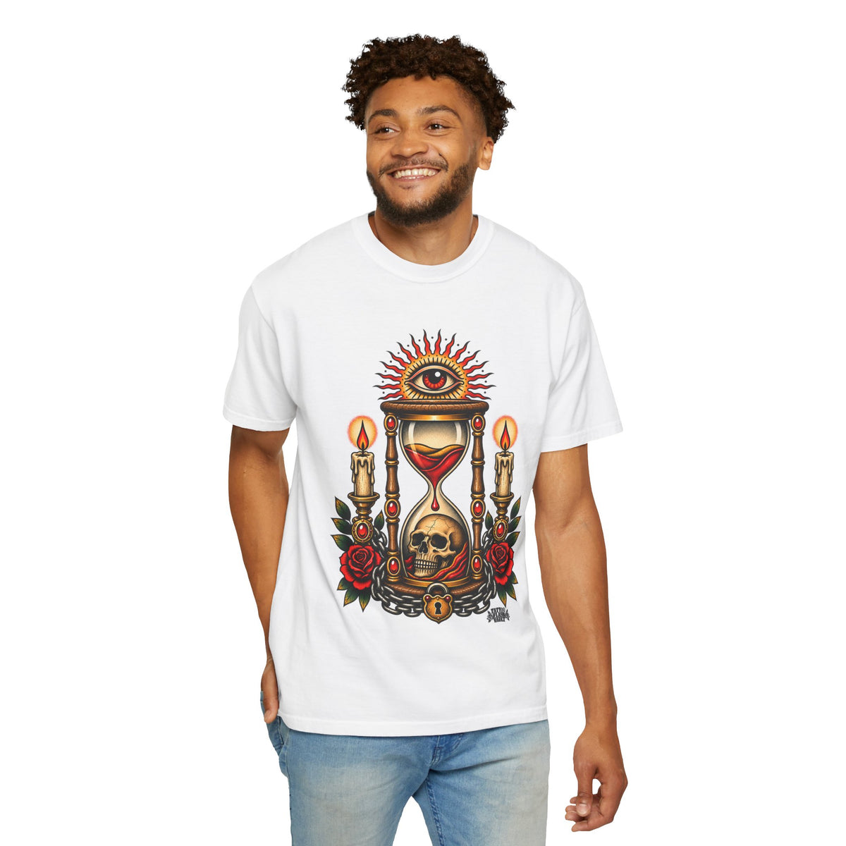 Hourglass Tattoo Flash T Shirt