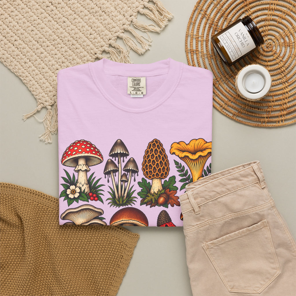 Mushroom Tattoo Flash T-Shirt