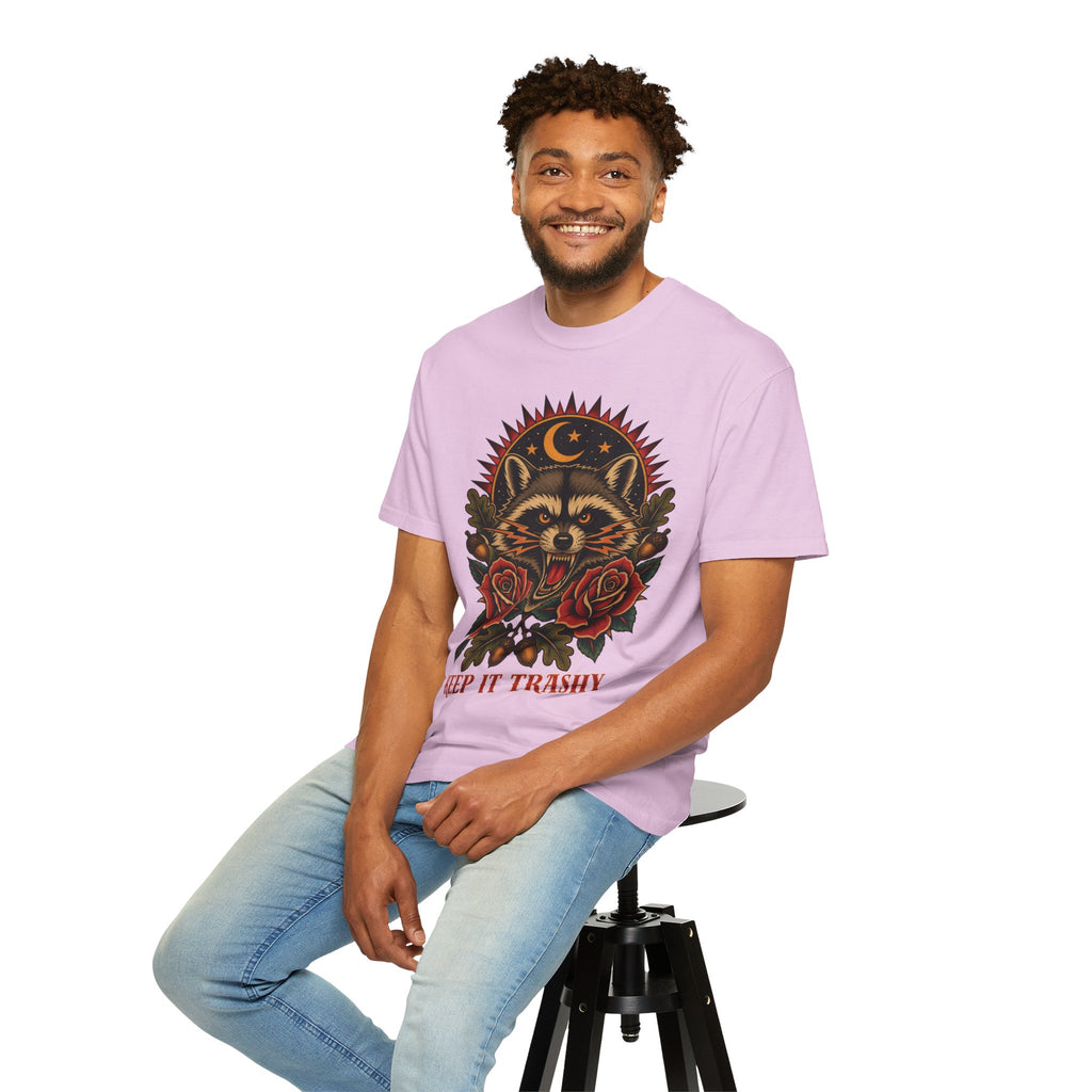 Keep It Trashy Raccoon Flash T-Shirt