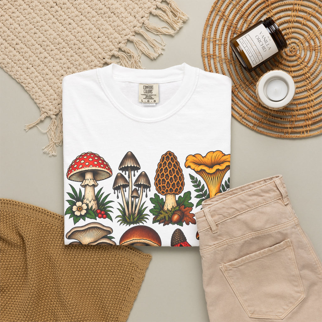 Mushroom Tattoo Flash T-Shirt