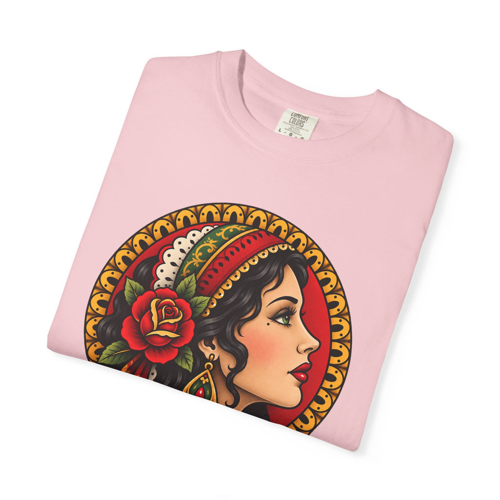 Esmeralda Gypsy Tattoo Flash T shirt