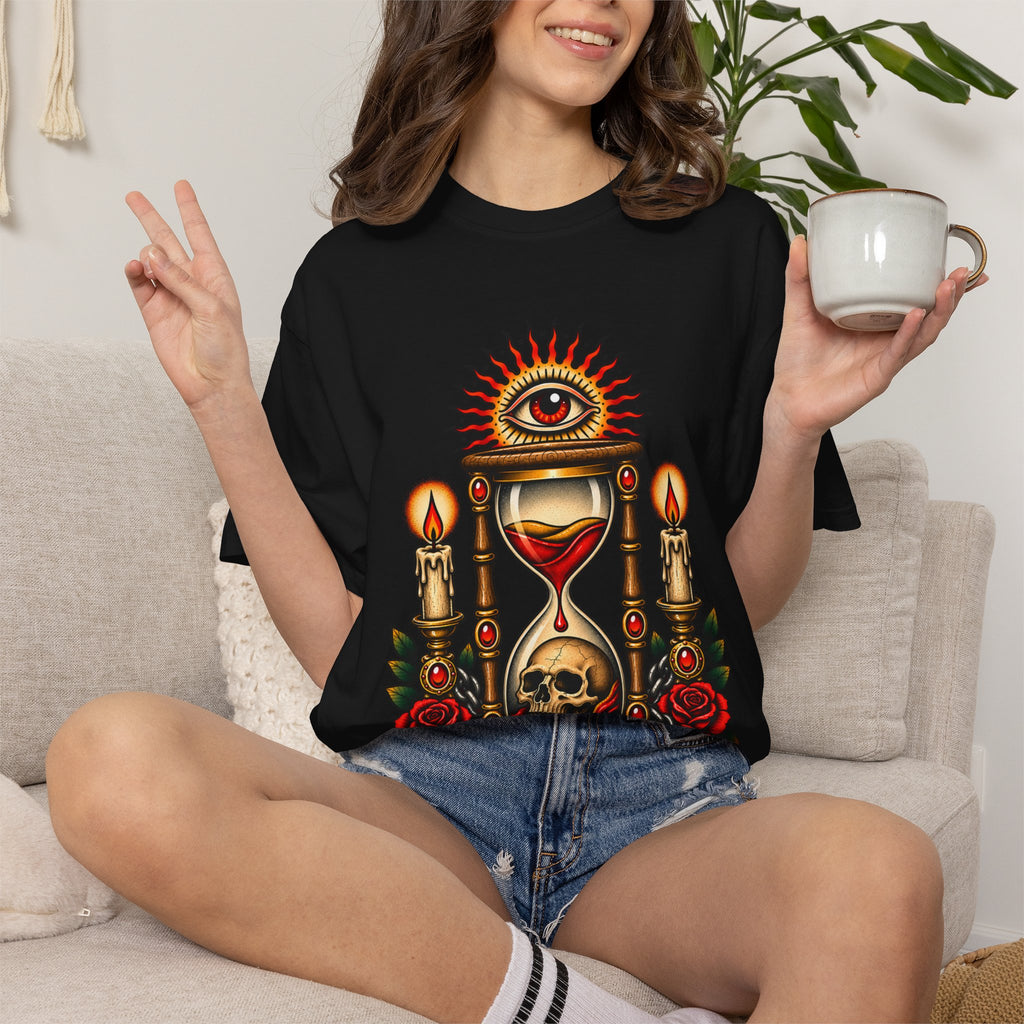 Hourglass Tattoo Flash T Shirt