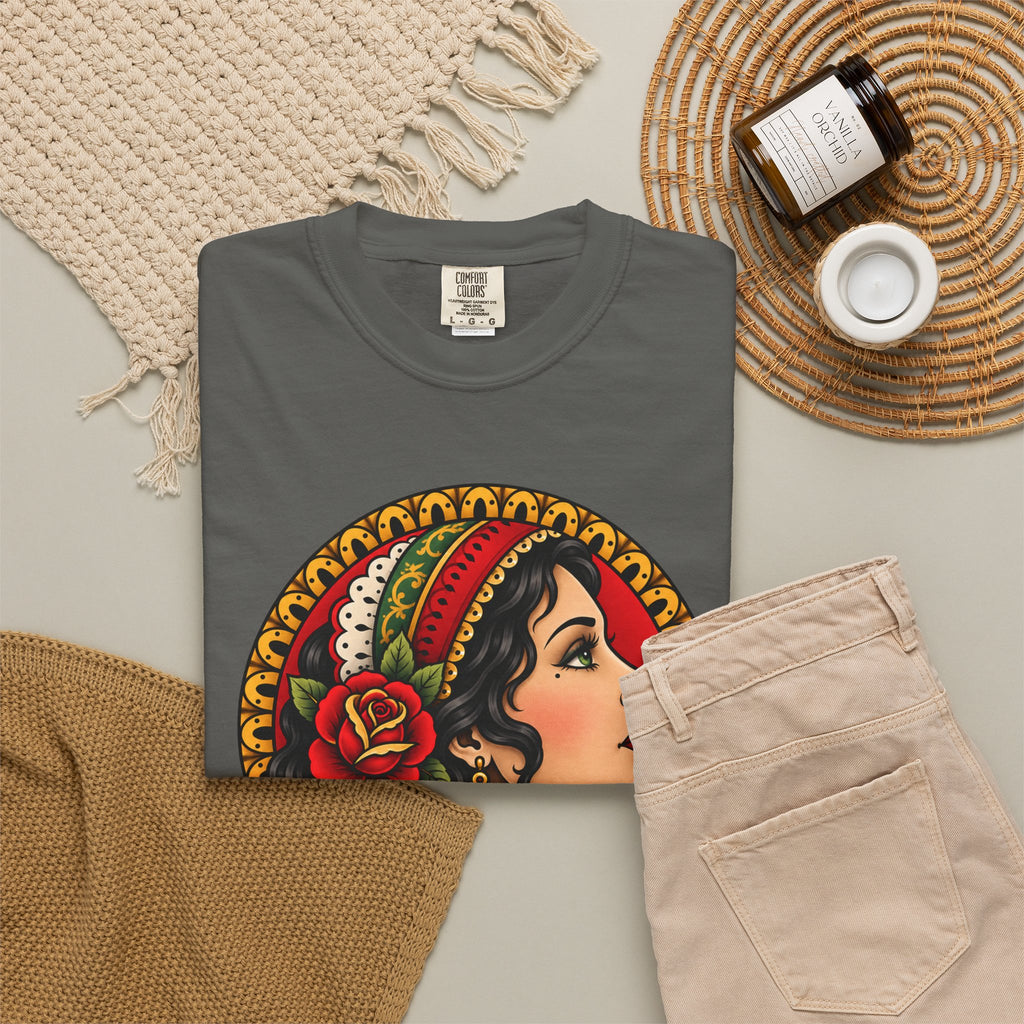 Esmeralda Gypsy Tattoo Flash T shirt