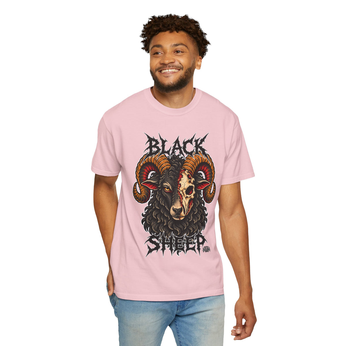 Black Sheep Tattoo Flash T-Shirt