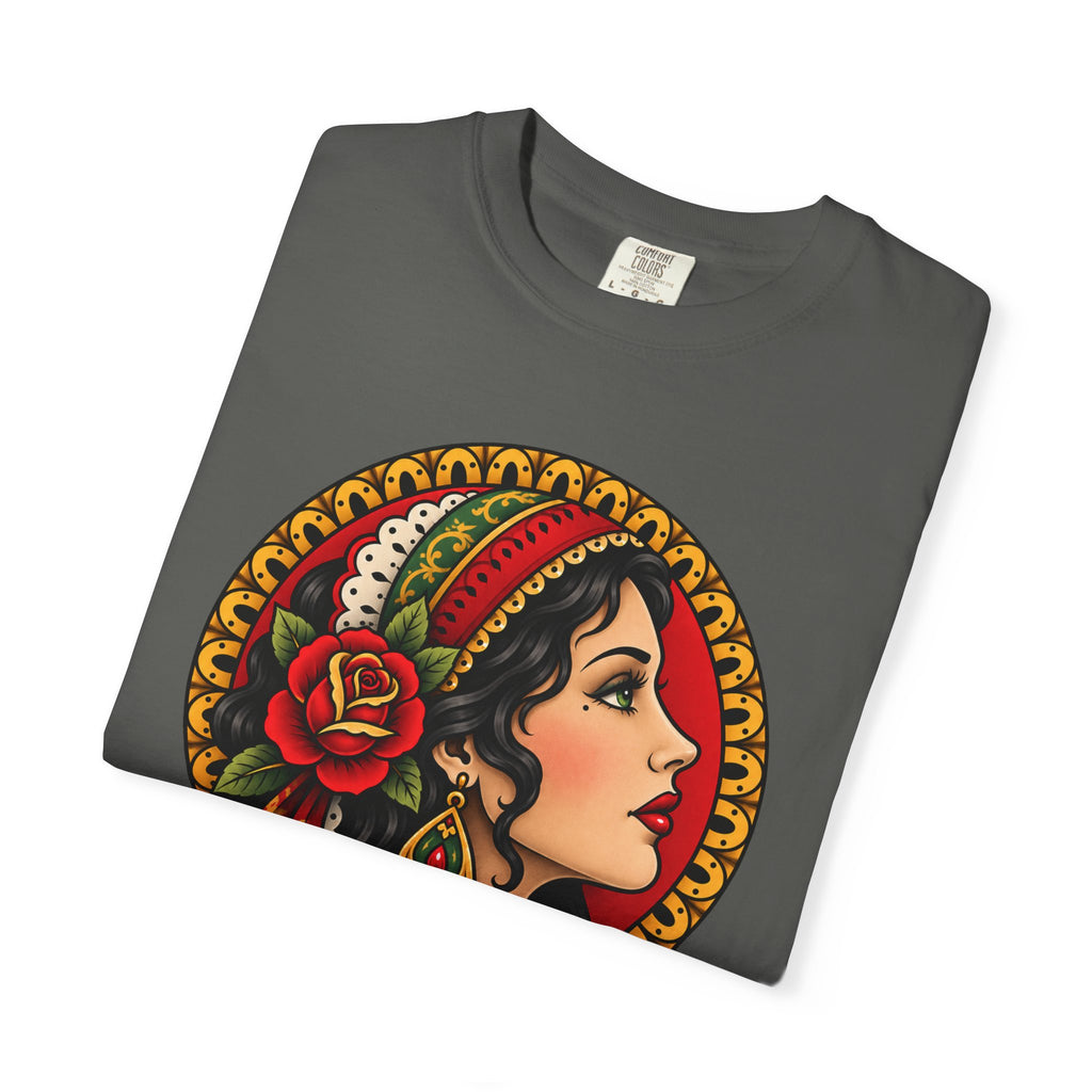 Esmeralda Gypsy Tattoo Flash T shirt