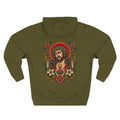 Jesus Christ & Sacred Heart Tattoo Flash Pullover Hoodie (Back Design)