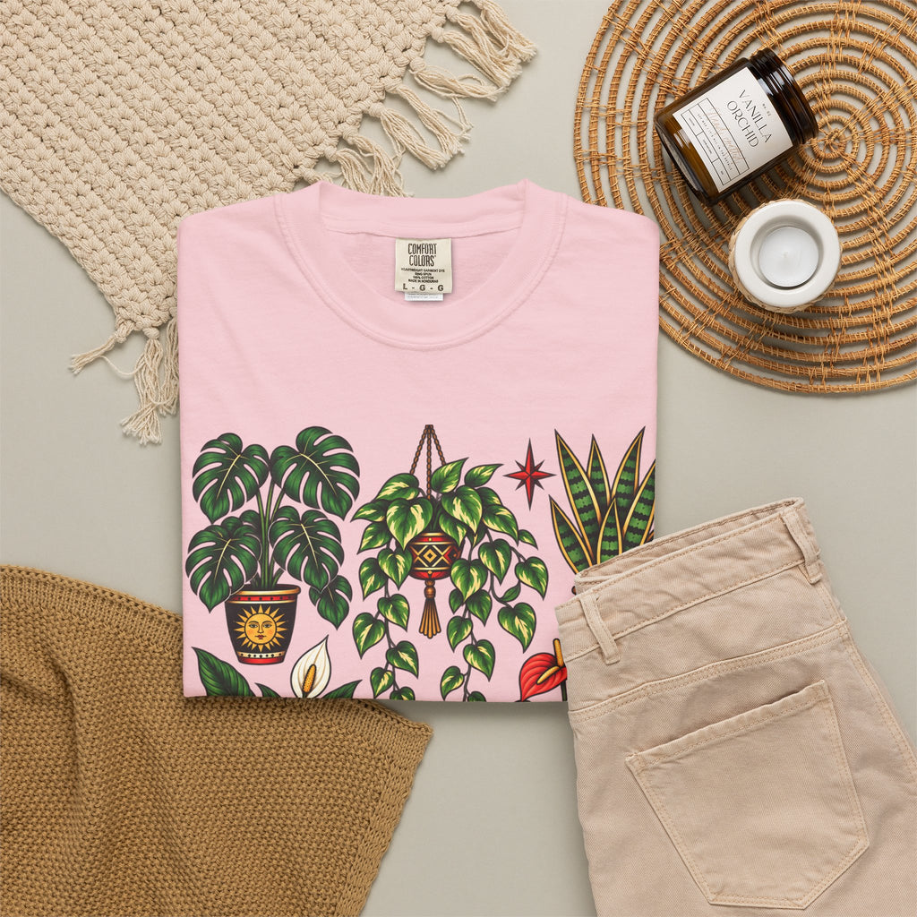 Houseplant Tattoo Flash T-Shirt