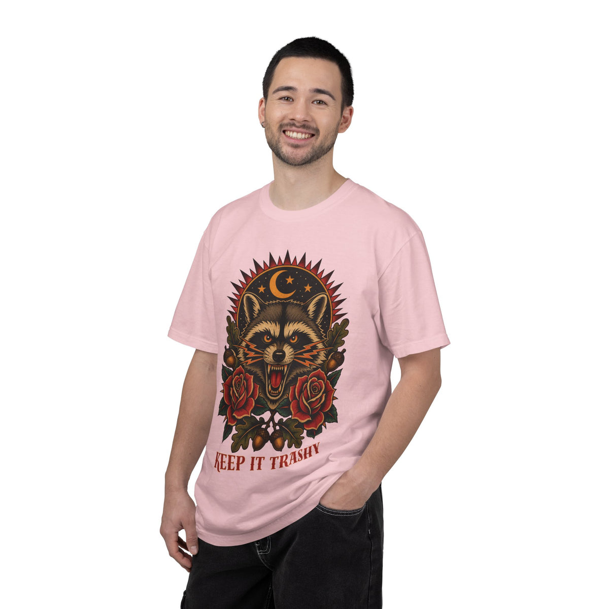 Keep It Trashy Raccoon Flash T-Shirt
