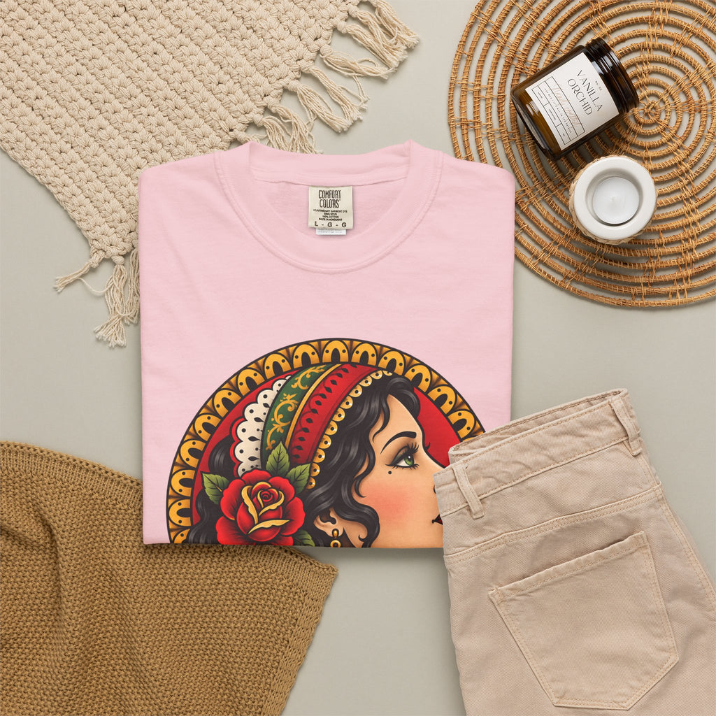 Esmeralda Gypsy Tattoo Flash T shirt