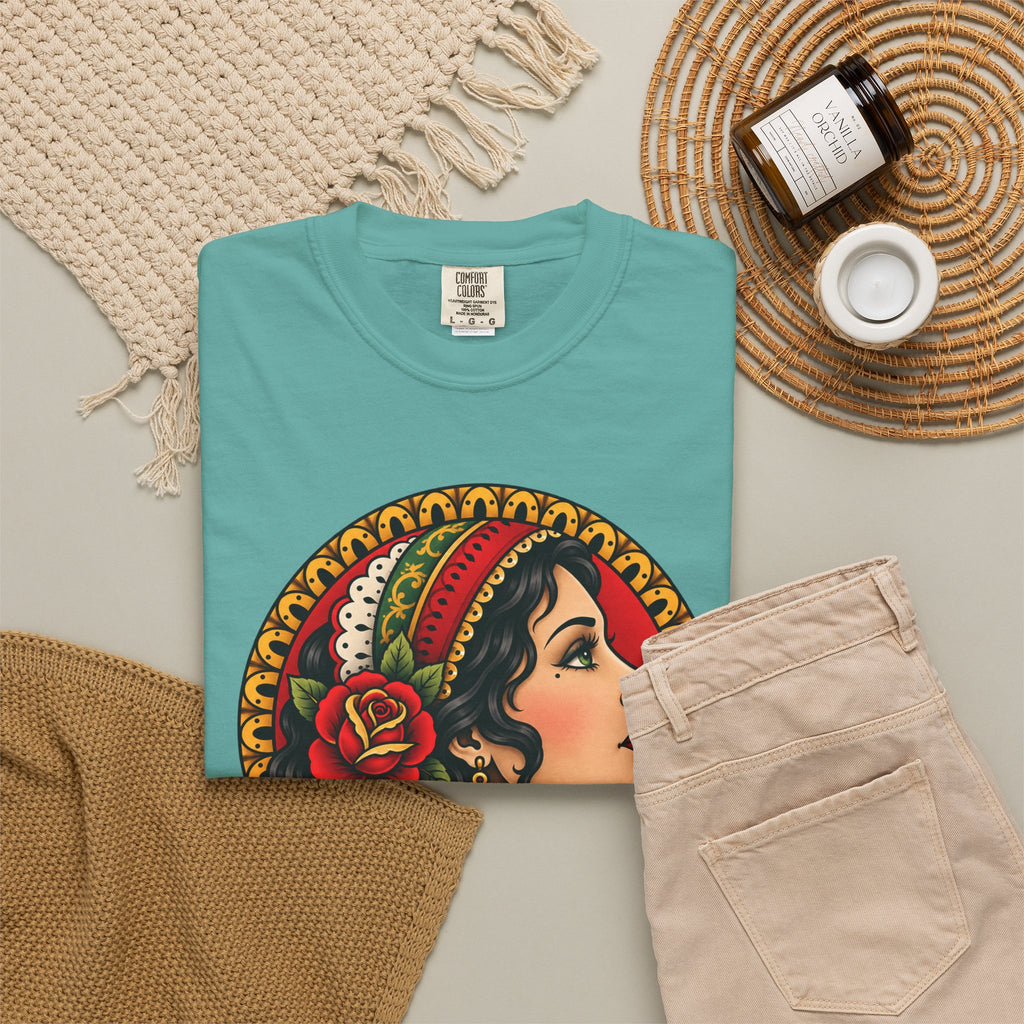 Esmeralda Gypsy Tattoo Flash T shirt
